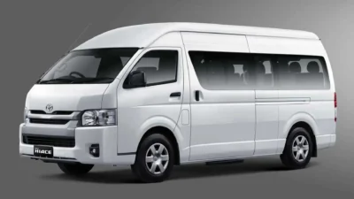 sewa hiace antar jemput bandara