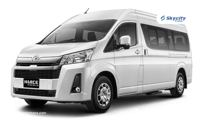 sewa hiace premio
