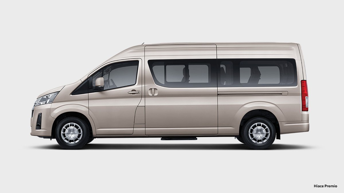 sewa mobil Hiace Premio dalam kota jakarta