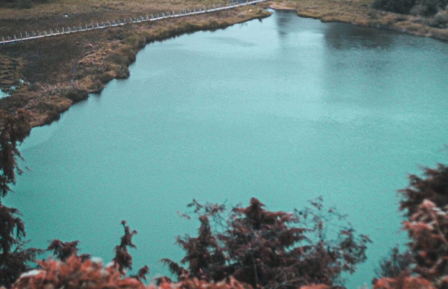 Gambaran salah satu wisata Dieng