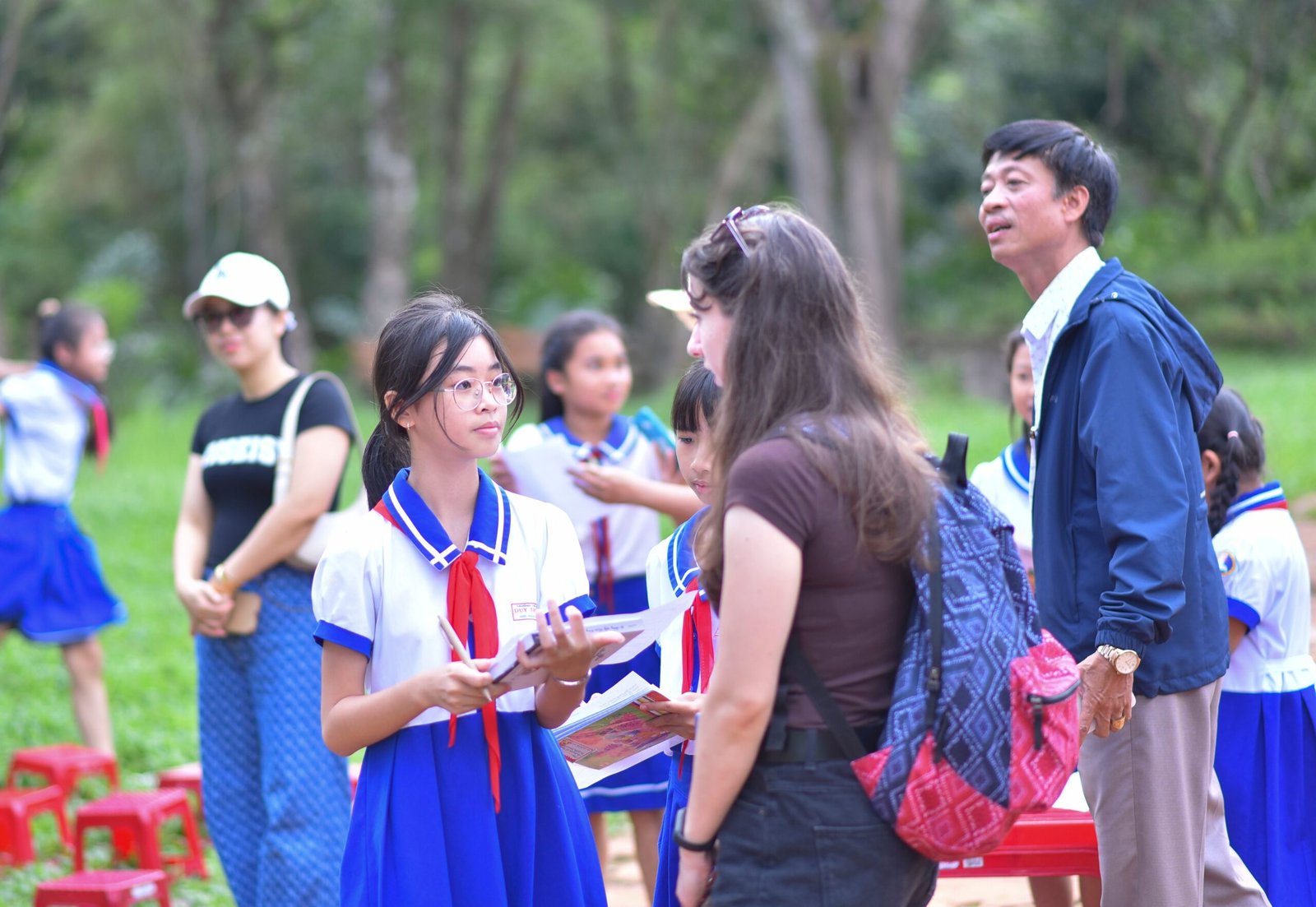 Gambaran study tour sekolah siswa
