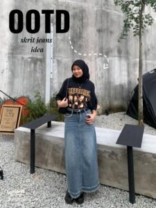 Ide outfit nonton konser hijab,