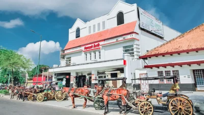 Toko batik Hamzah Batik Malioboro