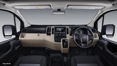 Dashboard Mobil Hiace Premio