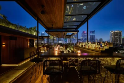 Cafe rooftop: NORU Rooftop Lounge Jakarta