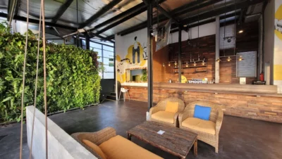 Cafe rooftop: PERON SKYCAFE