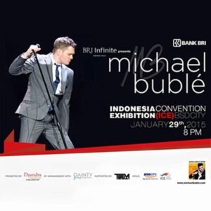 Artis luar negeri yang pernah konser di Indonesia Michael Bublé
