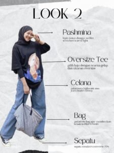Ide outfit nonton konser hijab,
